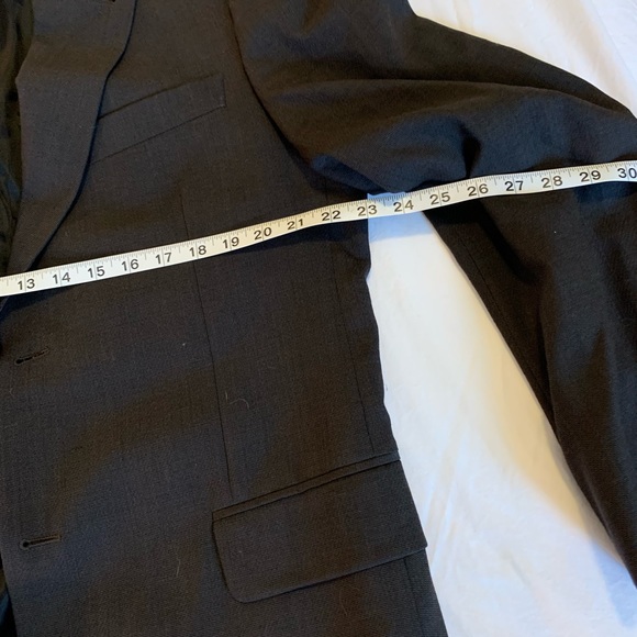 Hand-Stitched Black Italian Blazer - Picture 3 of 9